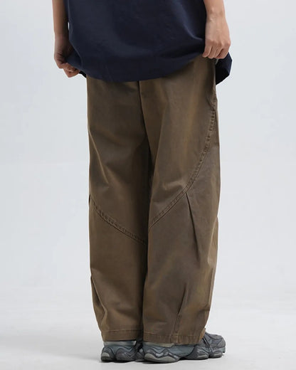 TUCK WIDE PANTS W1788