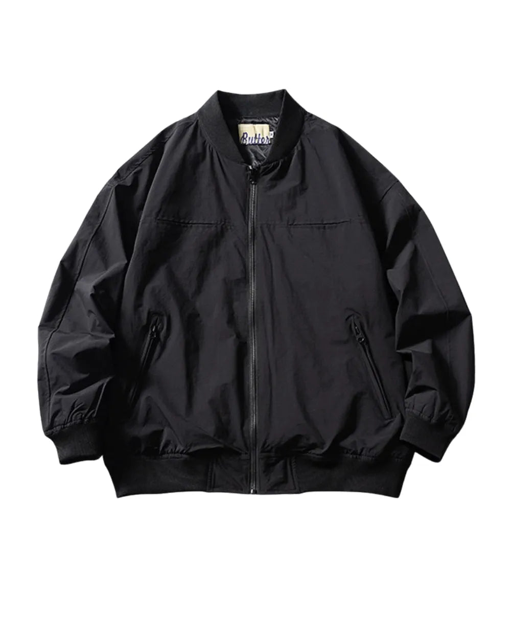 CASUAL ZIP UP ZIPPER JACKET W1925