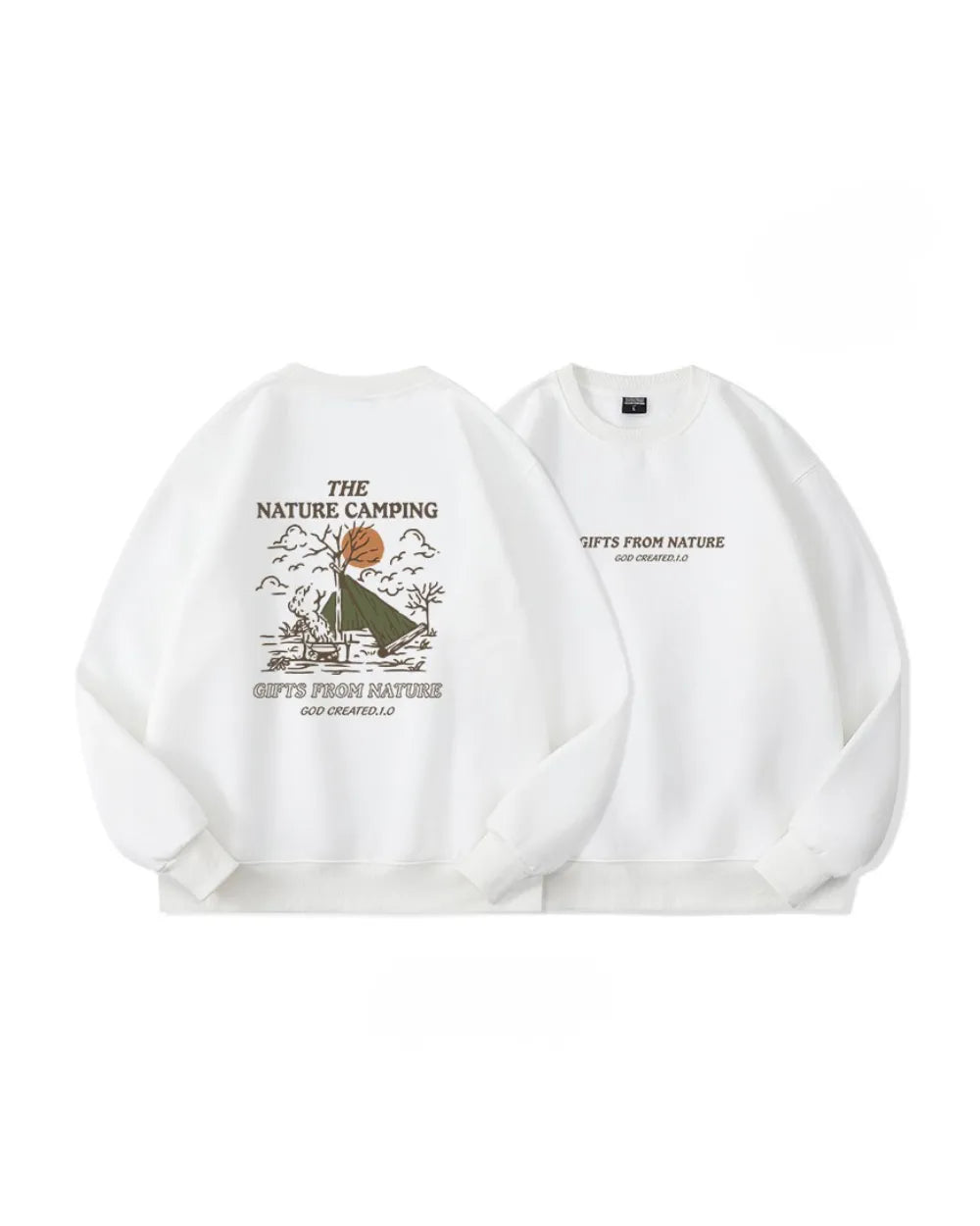 OUTDOOR PRINT SWEATSHIRT W1864