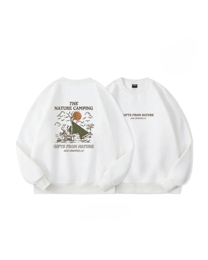 OUTDOOR PRINT SWEATSHIRT W1864