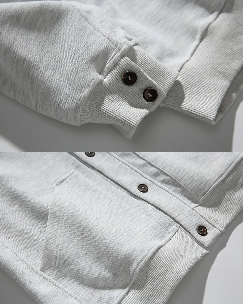 SWEAT LOOSE FIT CARDIGAN W1923