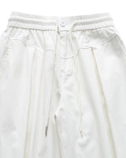 TUCK WIDE CHINO PANTS W1836
