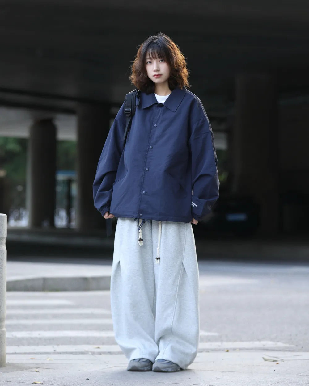 OVERSIZED COACH JACKET W1876