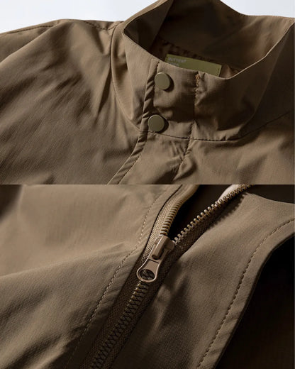 STAND COLLAR CASUAL JACKET W1986