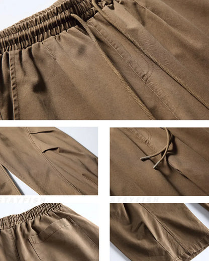 TUCK WIDE PANTS W1788