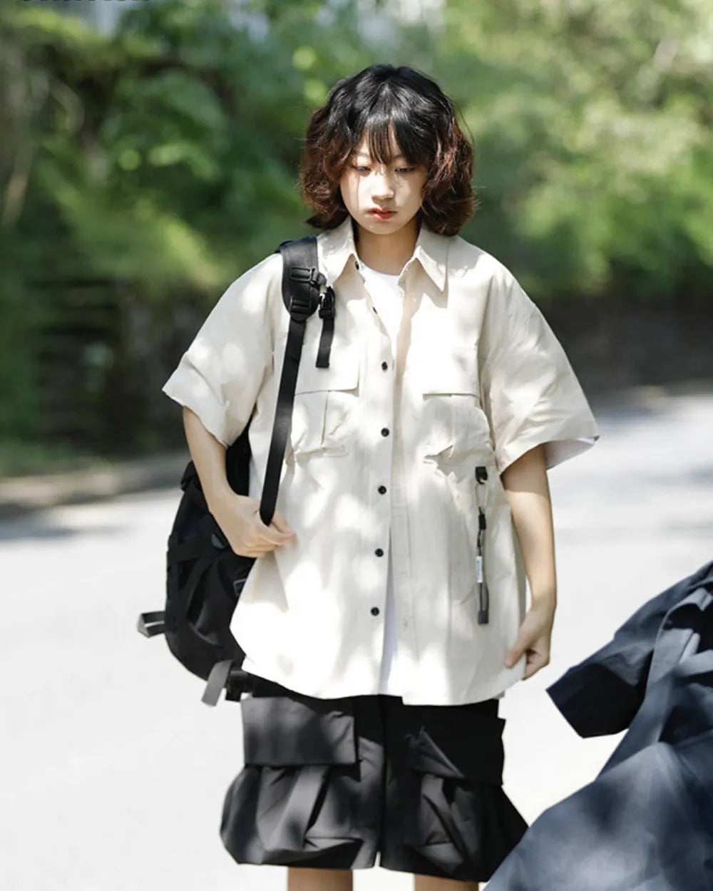 UTILITY LOOSE SHIRTS W1798