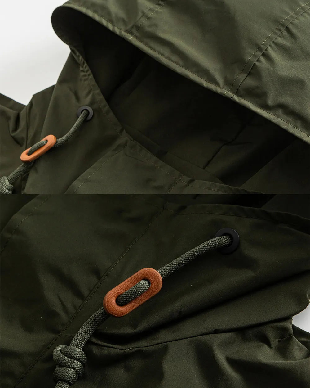 HOODED OVERSIZE PARKA COAT W1978
