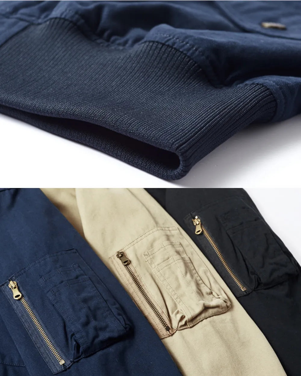 COTTON BOMBER FLIGHT JACKET W1890