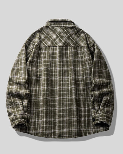 CHECK LOOSE FIT FLANNEL SHIRTS W1981