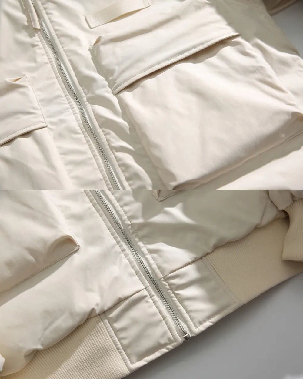 TACTICAL LOOSE FIT ZIPPER JACKET W1937