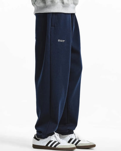 WIDE EMBROIDERED SWEAT PANTS W1861