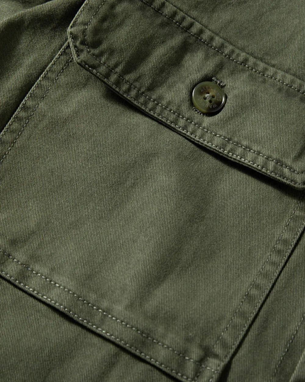 STAND COLLAR WORK SHIRT JACKET W1977