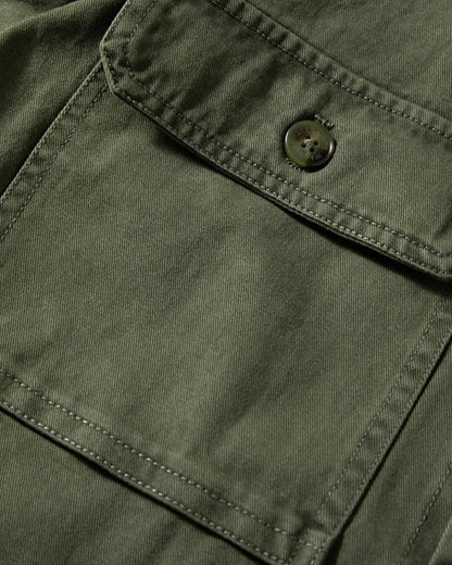 STAND COLLAR WORK SHIRT JACKET W1977