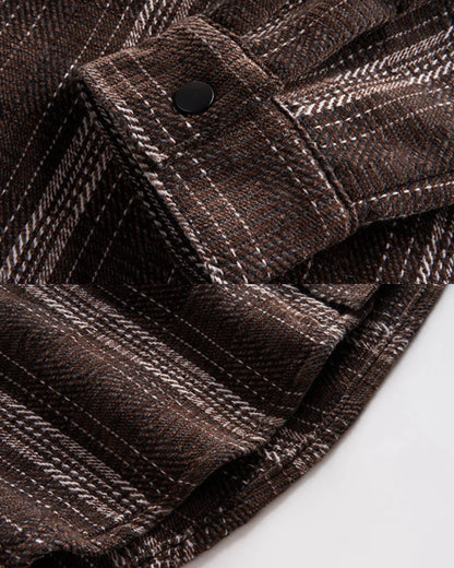 VERTICAL STRIPE LOOSE SHIRT W1979