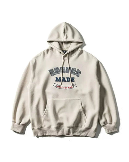 EMBROIDERED OVERSIZED HOODIE W1866