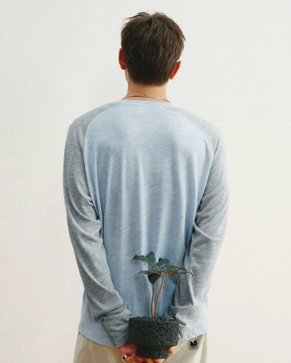 RAGLAN SLEEVE LONG TEE W1963