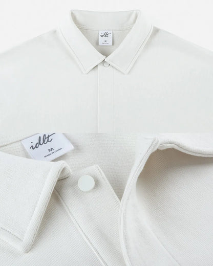 COLLAR SWEAT LOOSE POLO W1855