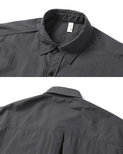 FLAP POCKET LONG SLEEVE SHIRT W1835