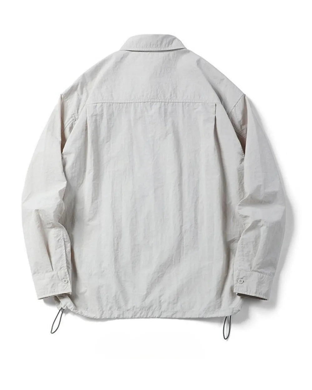 DRAWSTRING NYLON SHIRT W1956