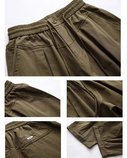 TUCK WIDE CHINO PANTS W1836