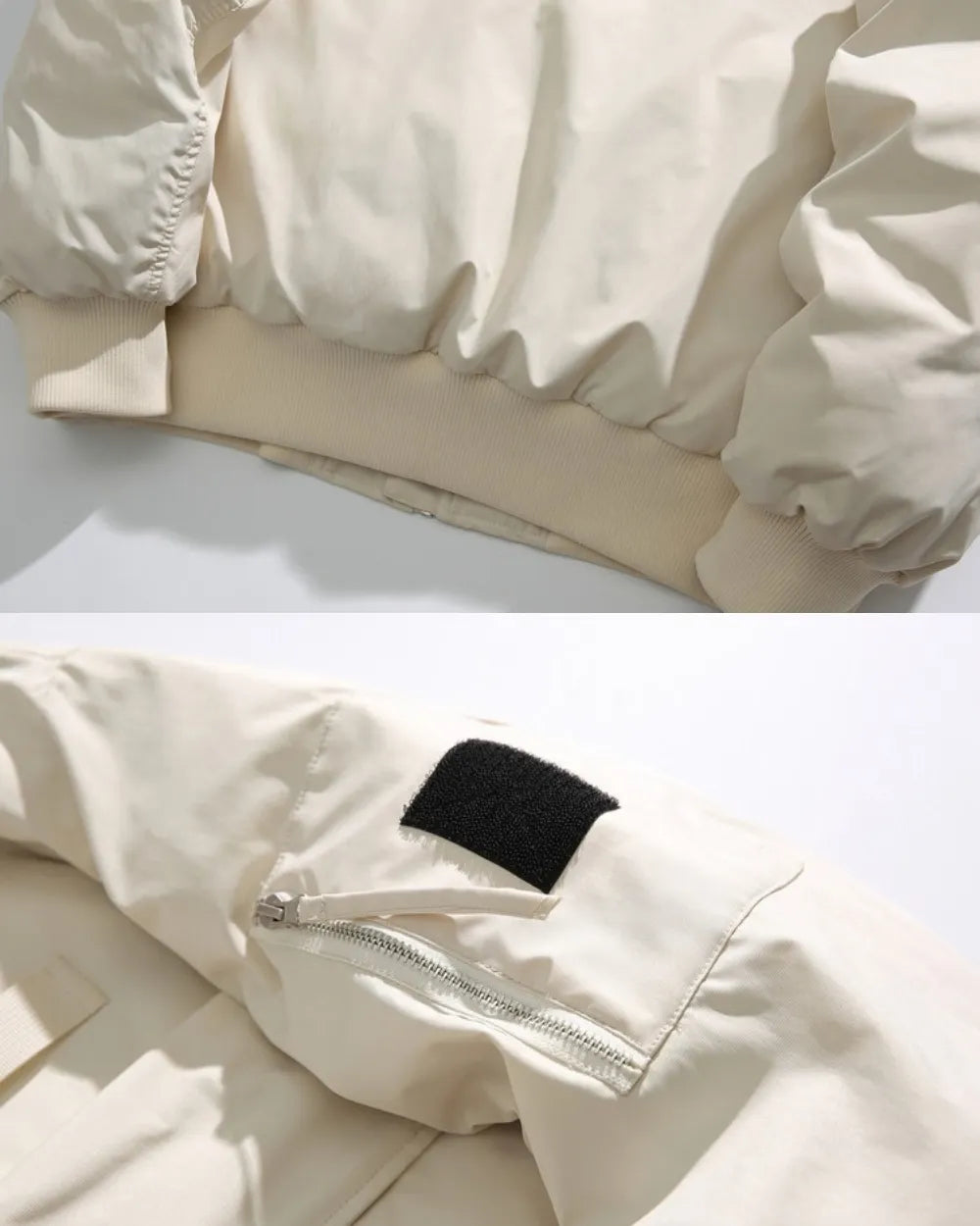 TACTICAL LOOSE FIT ZIPPER JACKET W1937
