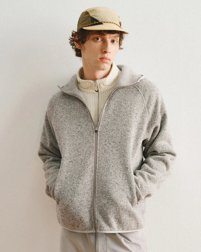 FLEECE HOODED ZIP JACKET W1896