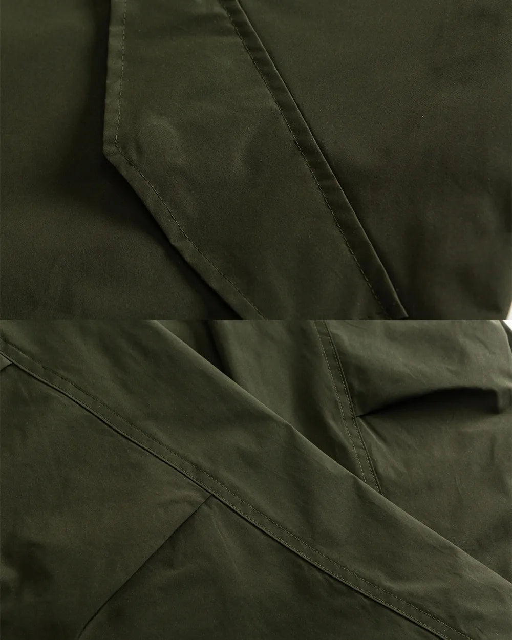 HOODED OVERSIZE PARKA COAT W1978