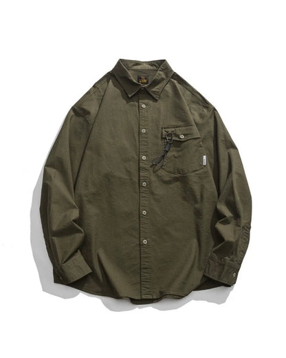 CARABINER POCKET LONG SLEEVE SHIRT W1830