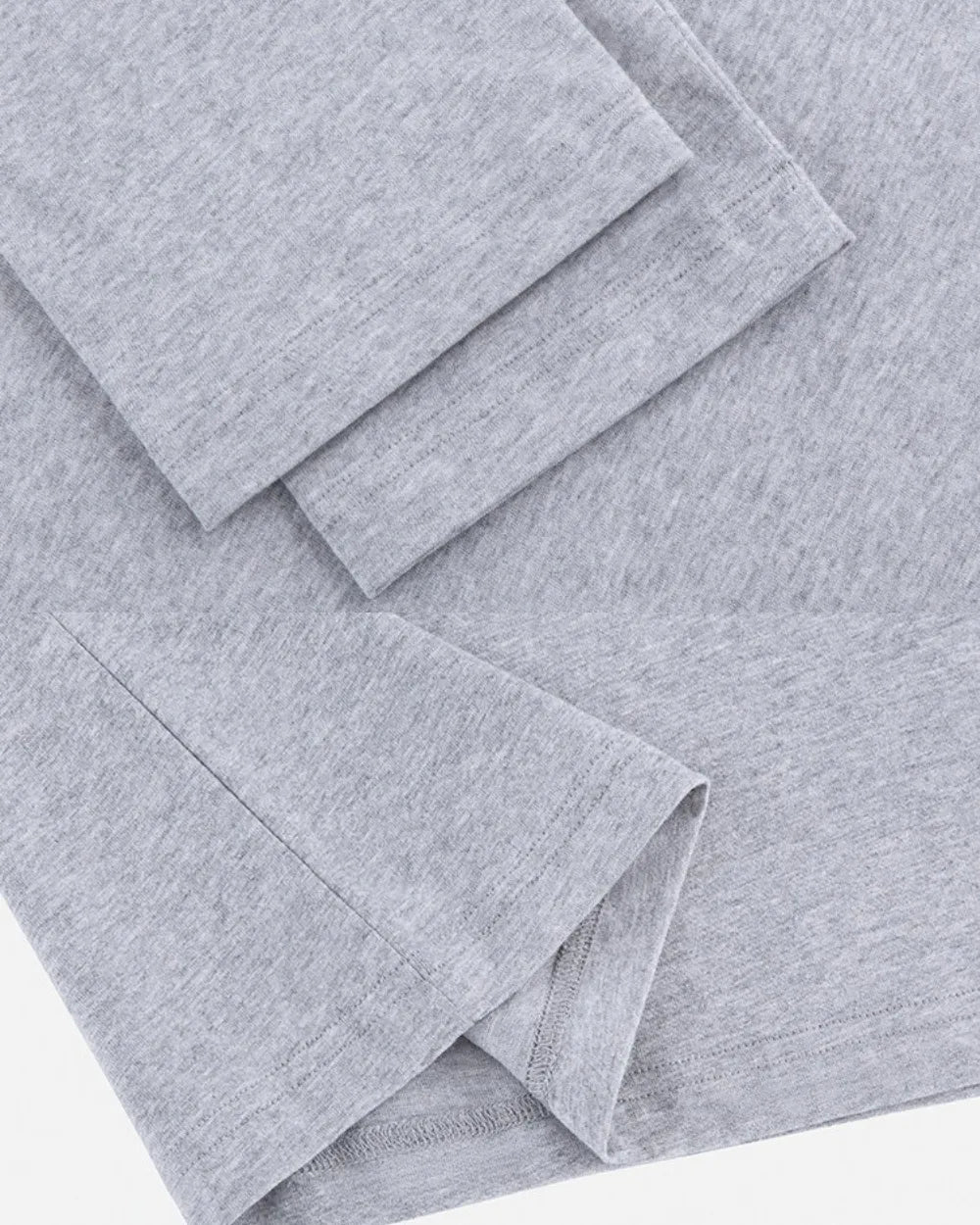 COTTON HENLEY NECK LOOSE TEE W1944