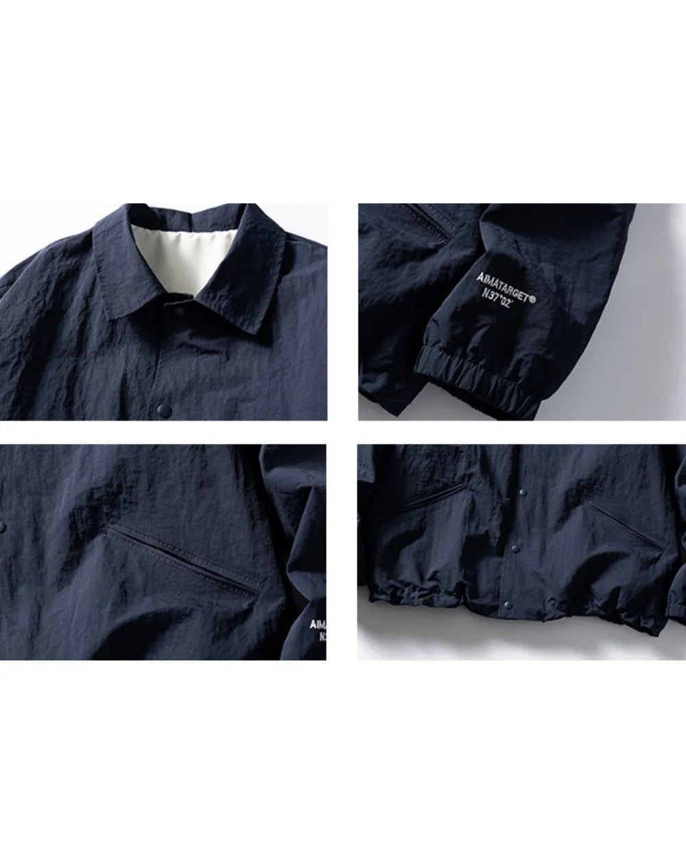 OVERSIZED COACH JACKET W1876
