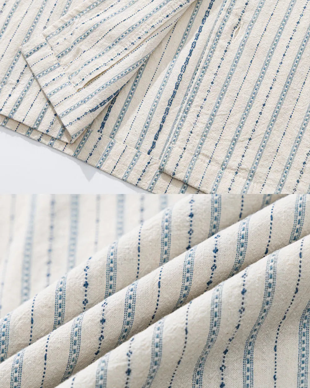 STRIPE SHORT SLEEVE SHIRT W1812