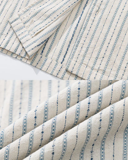 STRIPE SHORT SLEEVE SHIRT W1812