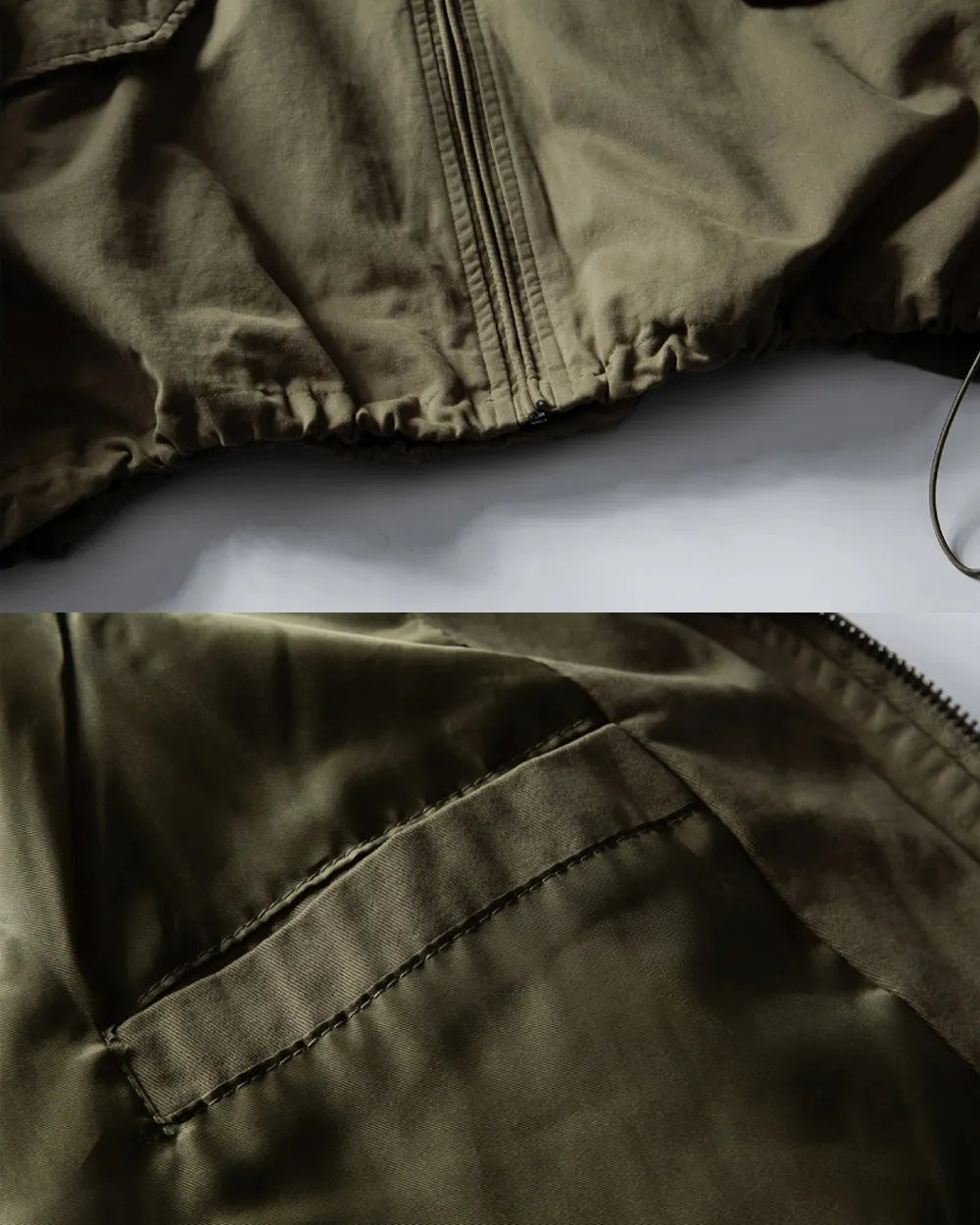 STAND COLLAR ZIP JACKET W1993