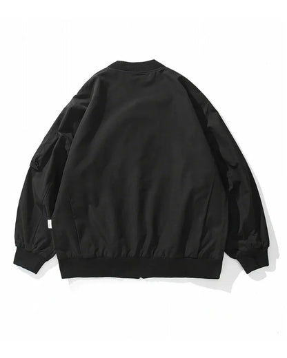 CASUAL BOMBER ZIPPER JACKET W1945