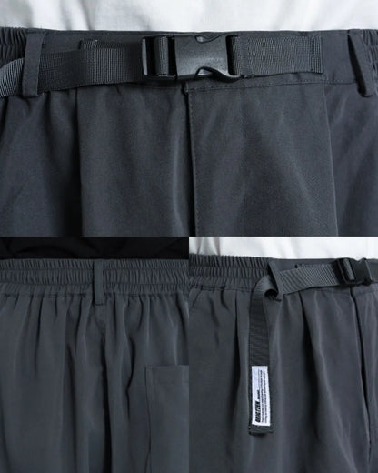 TUCK BELTED WIDE PANTS W1823