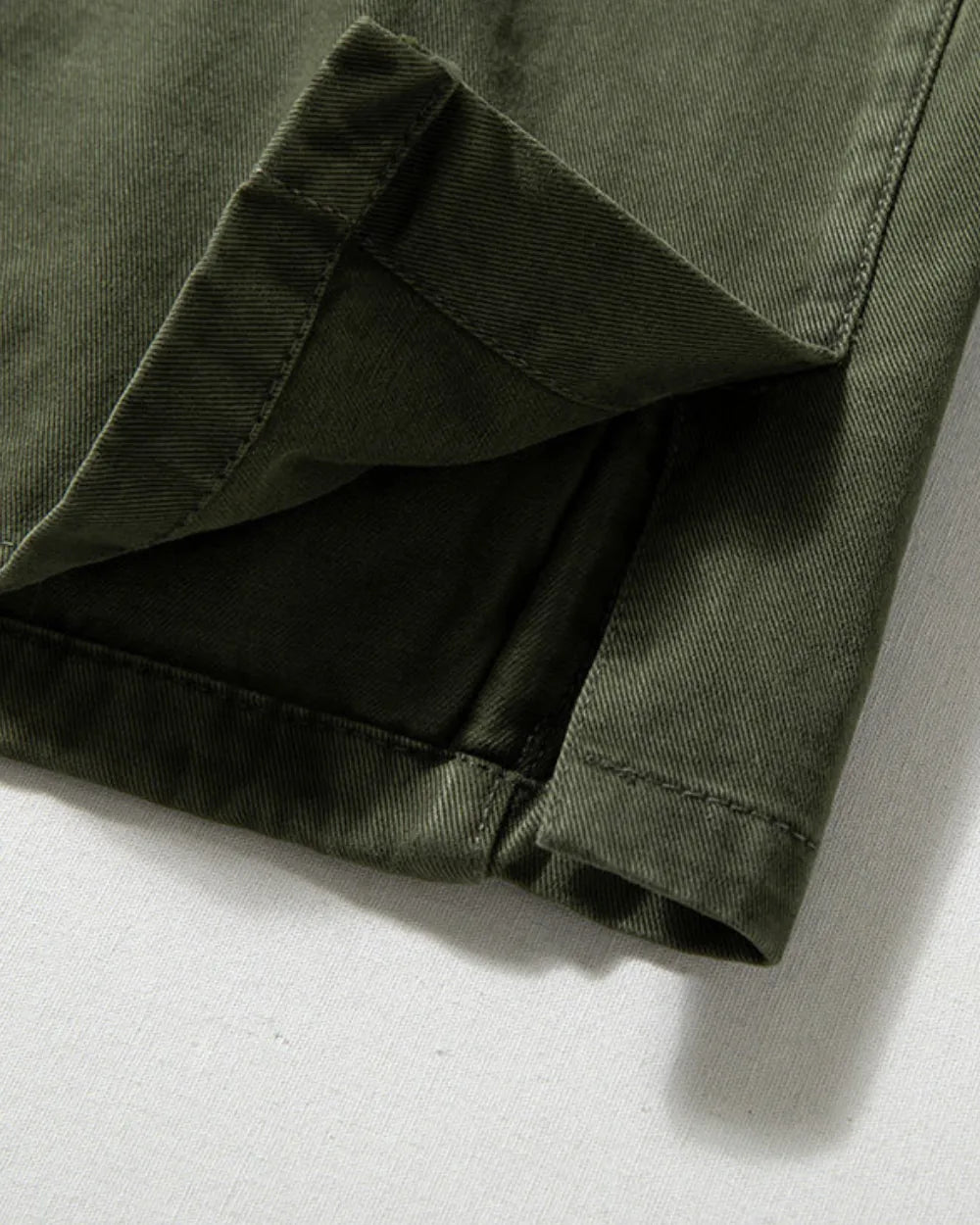 STAND COLLAR WORK SHIRT JACKET W1977
