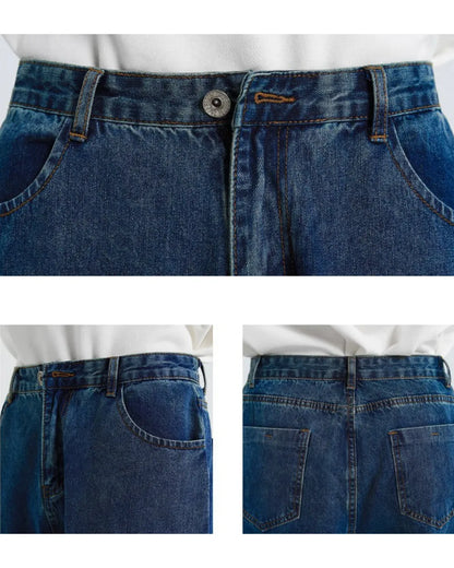 BLUE DENIM PANTS W1883