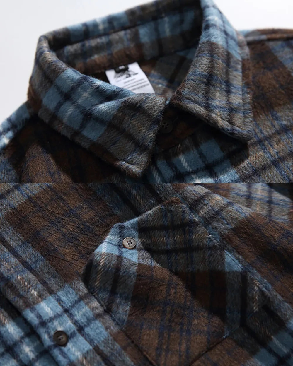 HEAVY CHECK FLANNEL SHIRTS W1850