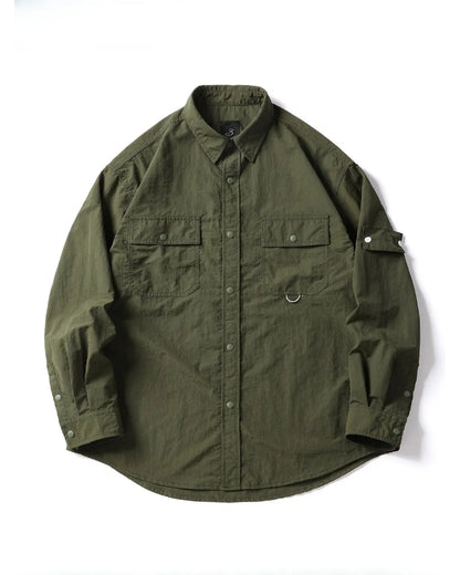TACTICAL POCKET LOOSE SHIRTS W1845