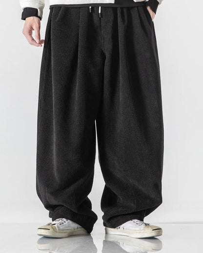 CORDUROY WIDE PANTS W1964