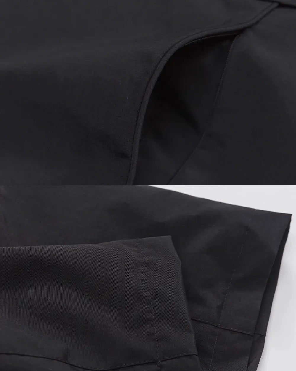 HALF ZIP NYLON JACKET W1801