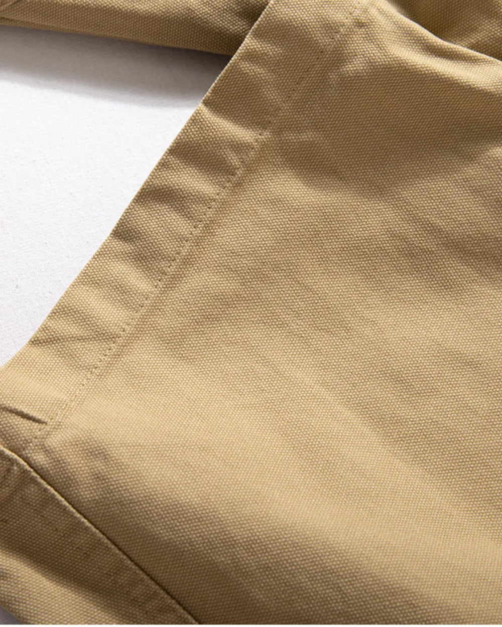 LOOSE FIT CURVED CARGO PANTS W1990
