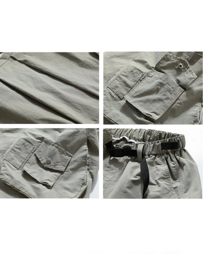 LOOSE FIT TACTICAL CARGO PANTS W1872