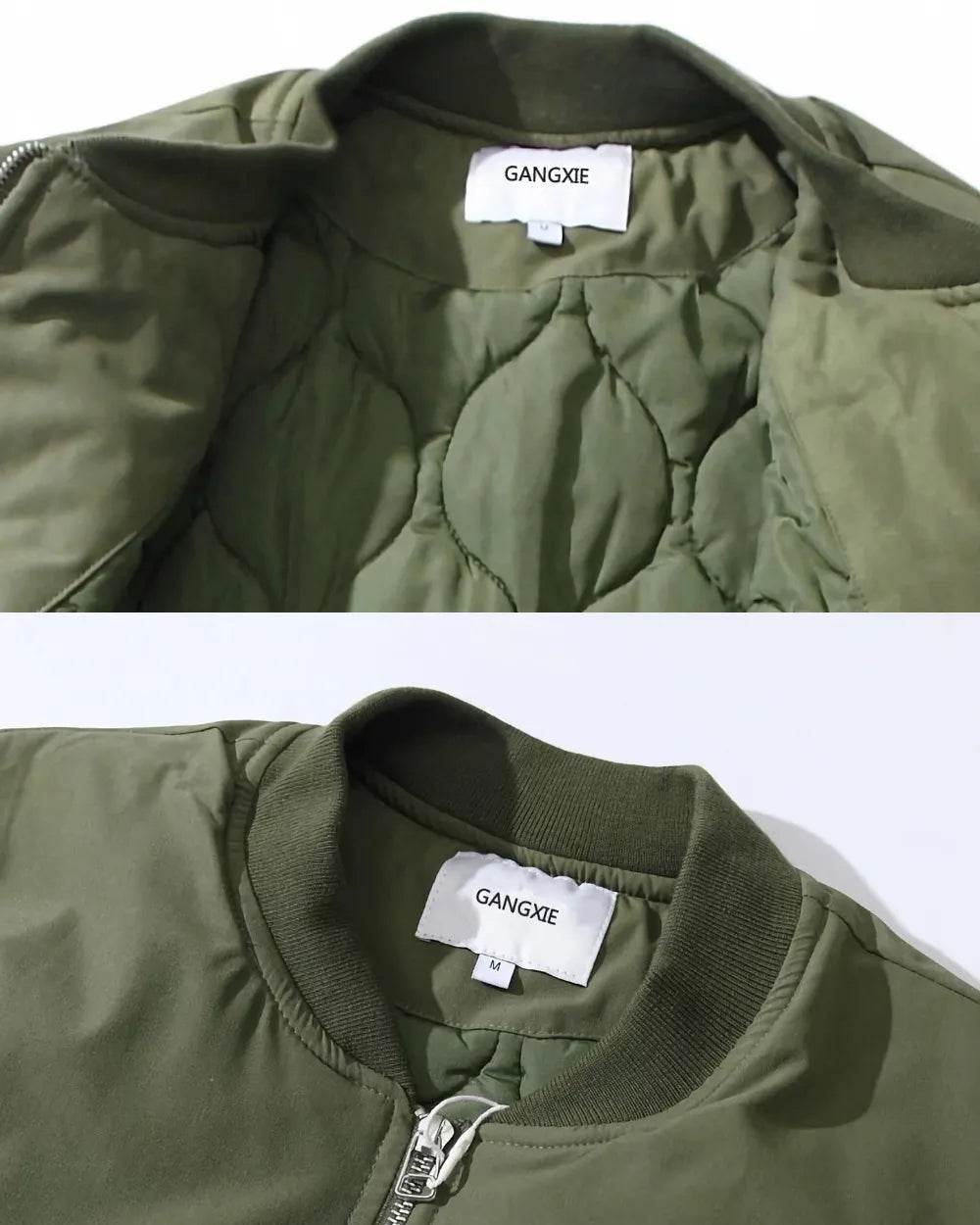 CASUAL BOMBER ZIPPER JACKET W1945