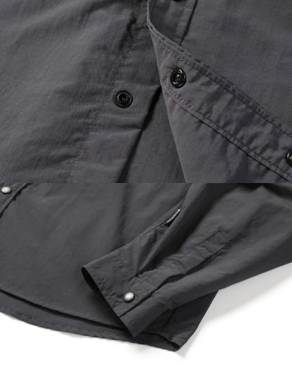 FLAP POCKET LONG SLEEVE SHIRT W1835