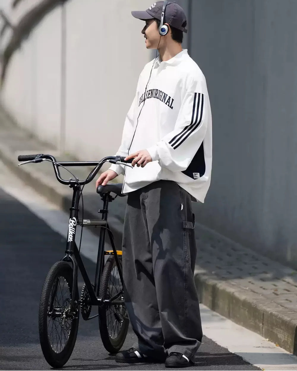 WIDE CARGO PANTS W1880