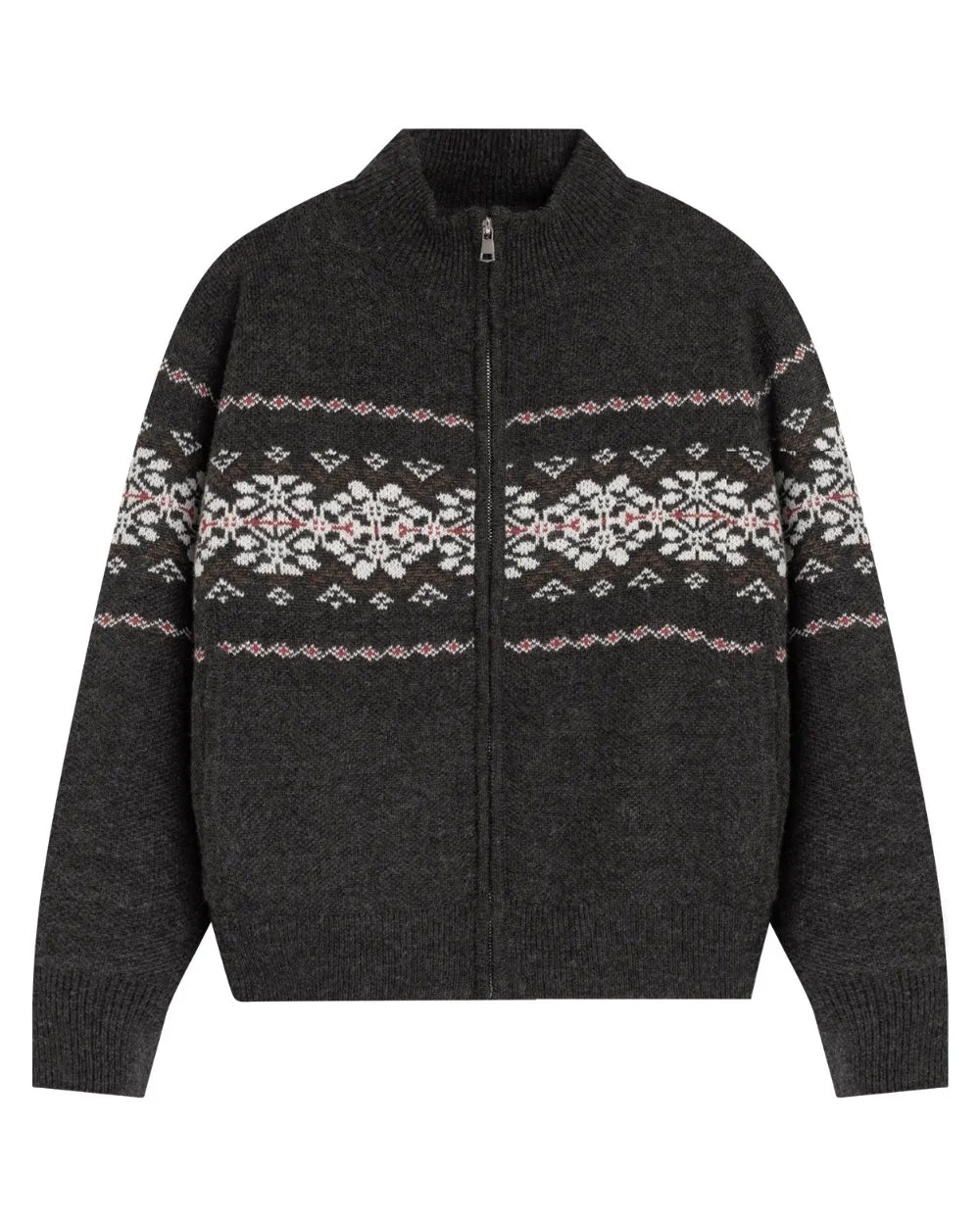 NORDIIC ZIP KNIT JACKET W1994