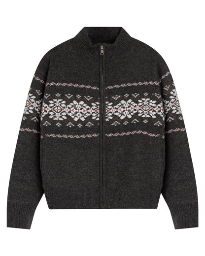 NORDIIC ZIP KNIT JACKET W1994