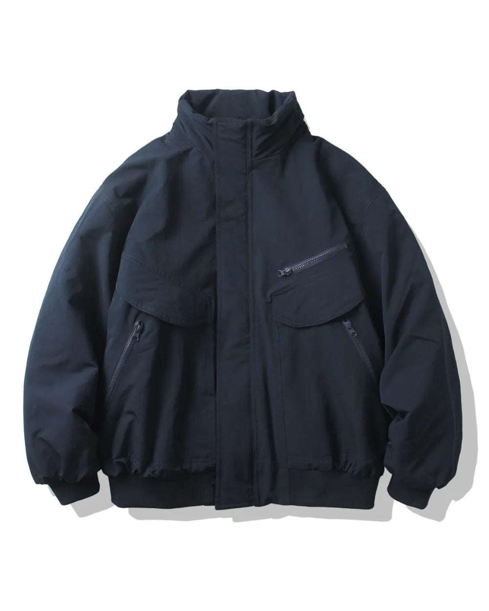 FLEECE LINED STAND COLLAR JACKET W1997
