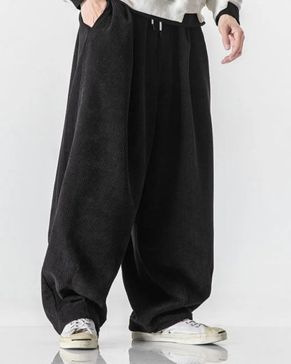 CORDUROY WIDE PANTS W1964